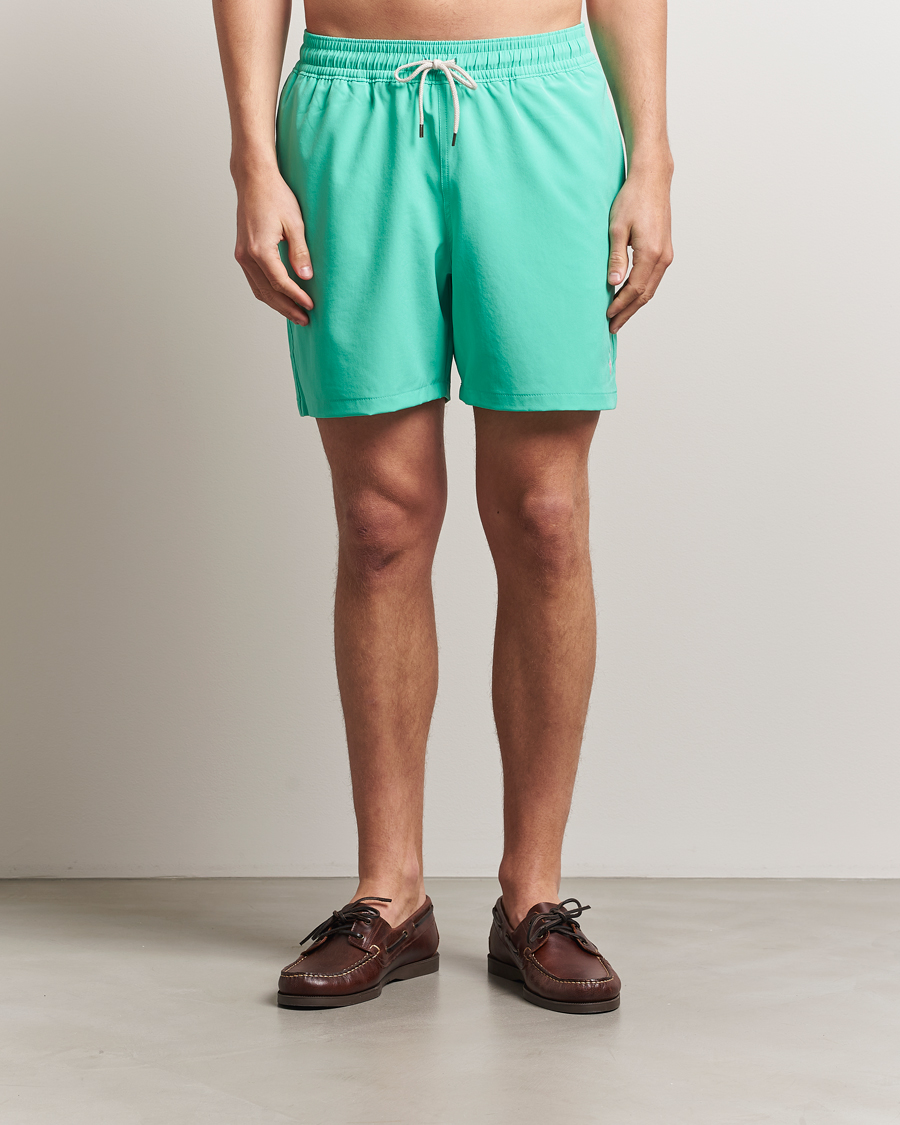 Herr | Badbyxor | Polo Ralph Lauren | Recycled Traveler Swimshorts Sunset Green