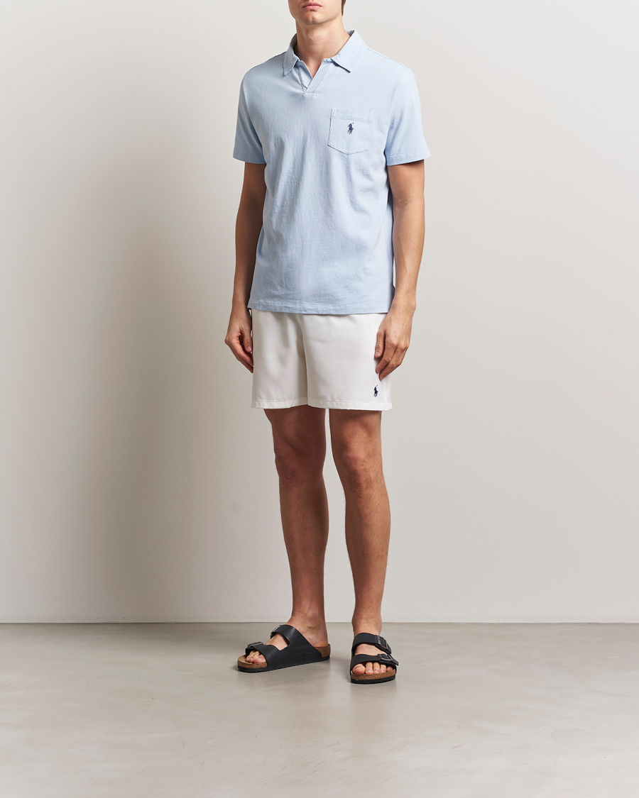 Herr | Badbyxor | Polo Ralph Lauren | Recycled Traveler Swimshorts White