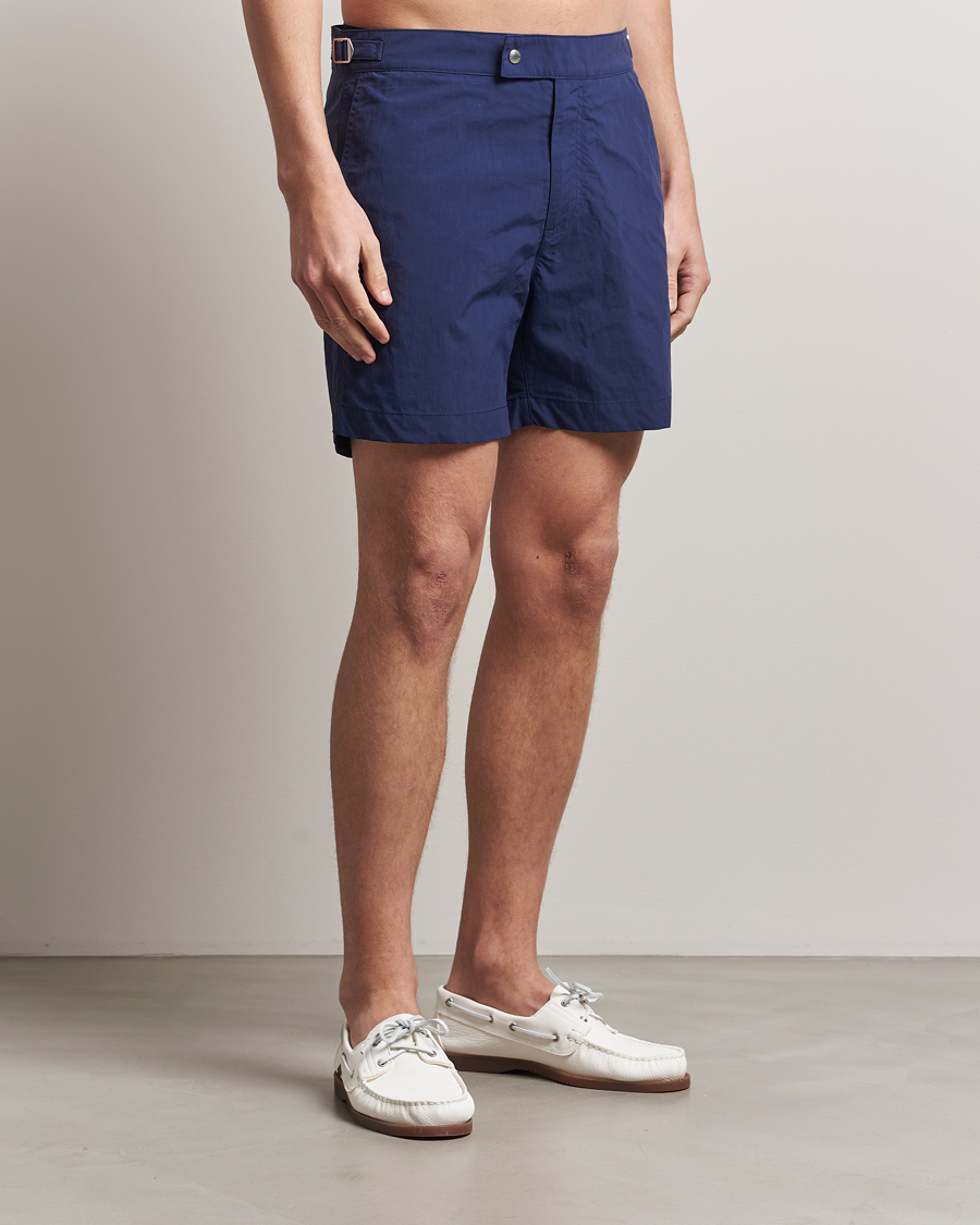 Herr | Badbyxor | Polo Ralph Lauren | Monaco Nylon Swimshorts Newport Navy