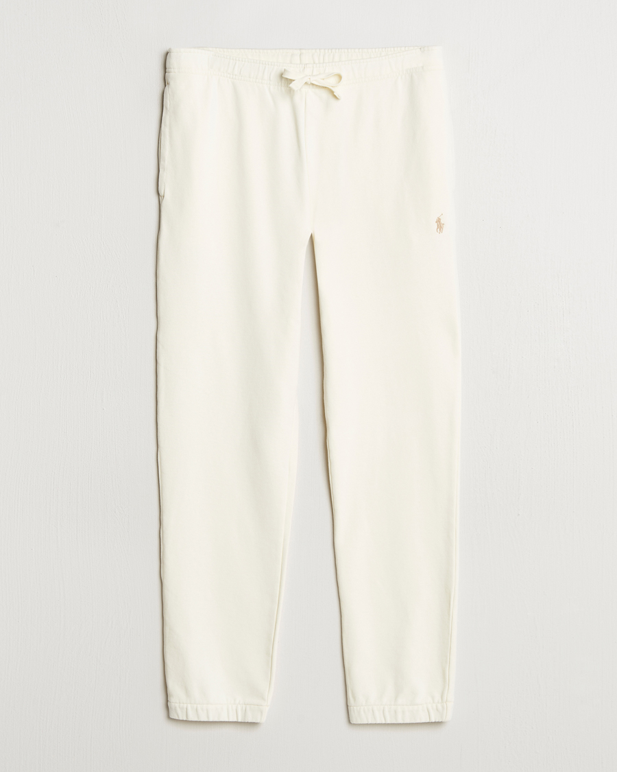 Herr | Byxor | Polo Ralph Lauren | Loopback Terry Sweatpants Clubhouse Cream
