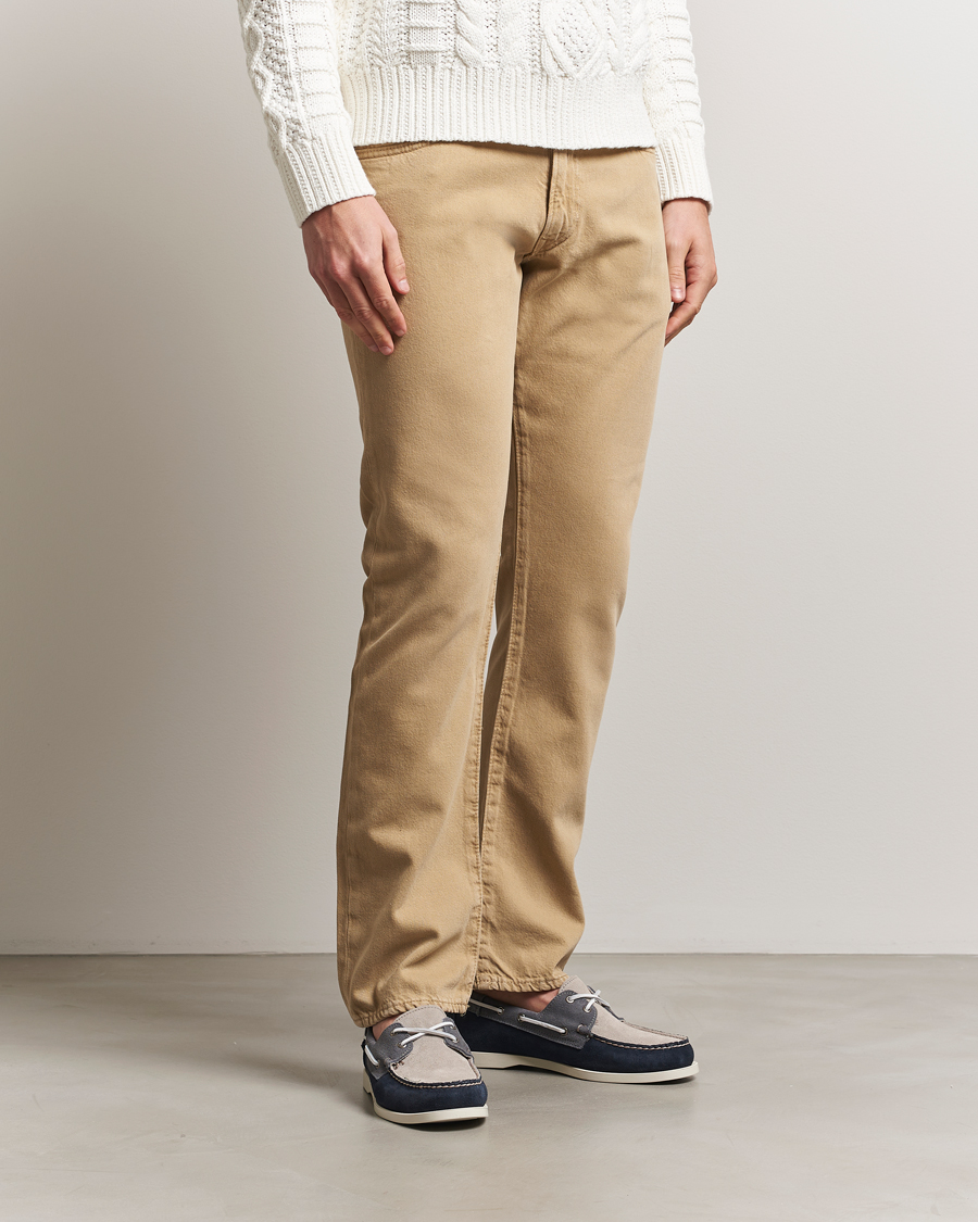 Herr | Jeans | Polo Ralph Lauren | Hampton Cotton Blend Jeans Coastal Beige