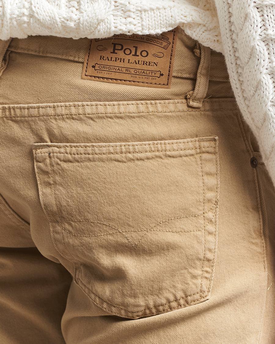 Herr | Jeans | Polo Ralph Lauren | Hampton Cotton Blend Jeans Coastal Beige