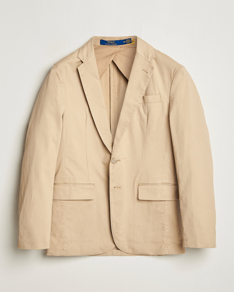 Herr | Kavajer | Polo Ralph Lauren | Cotton Sportcoat Monument Tan