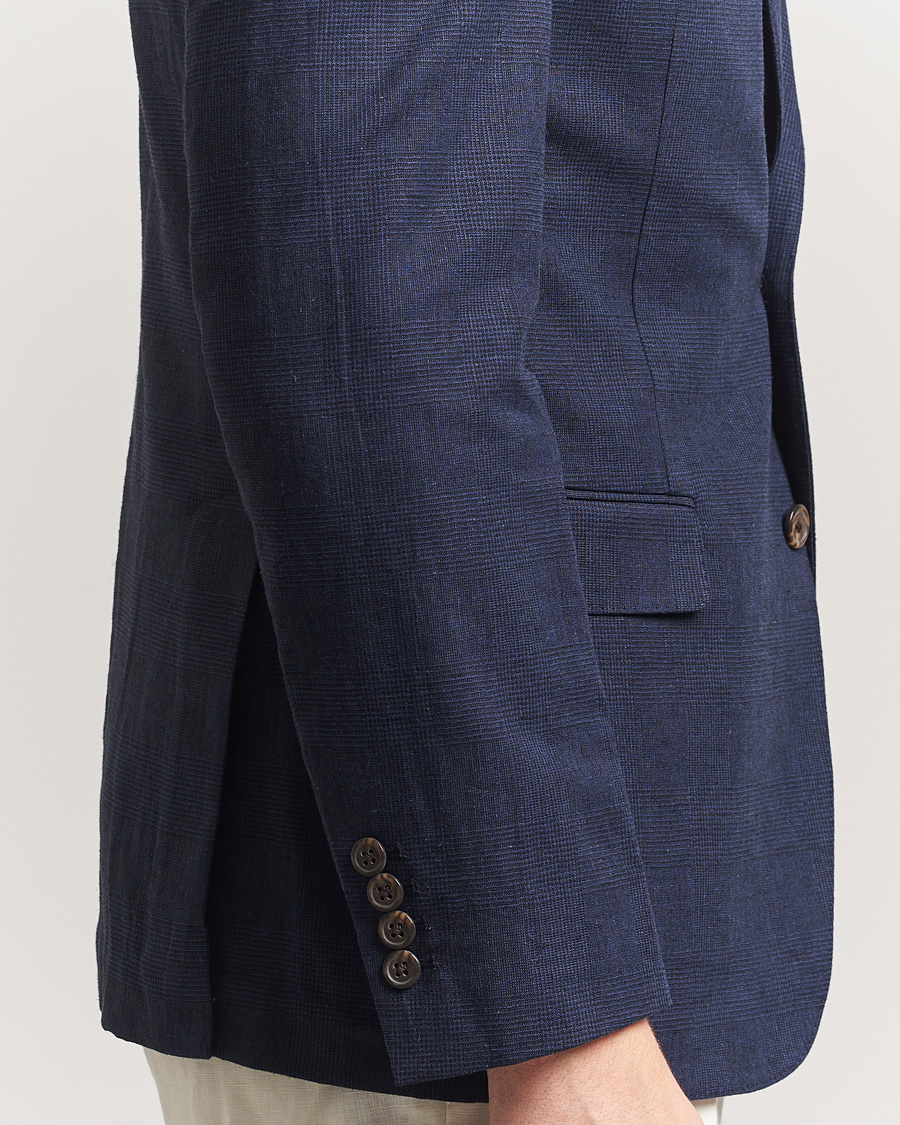 Herr | Kavajer | Polo Ralph Lauren | Tonal Glenplaid Sportcoat Dark Navy/Navy