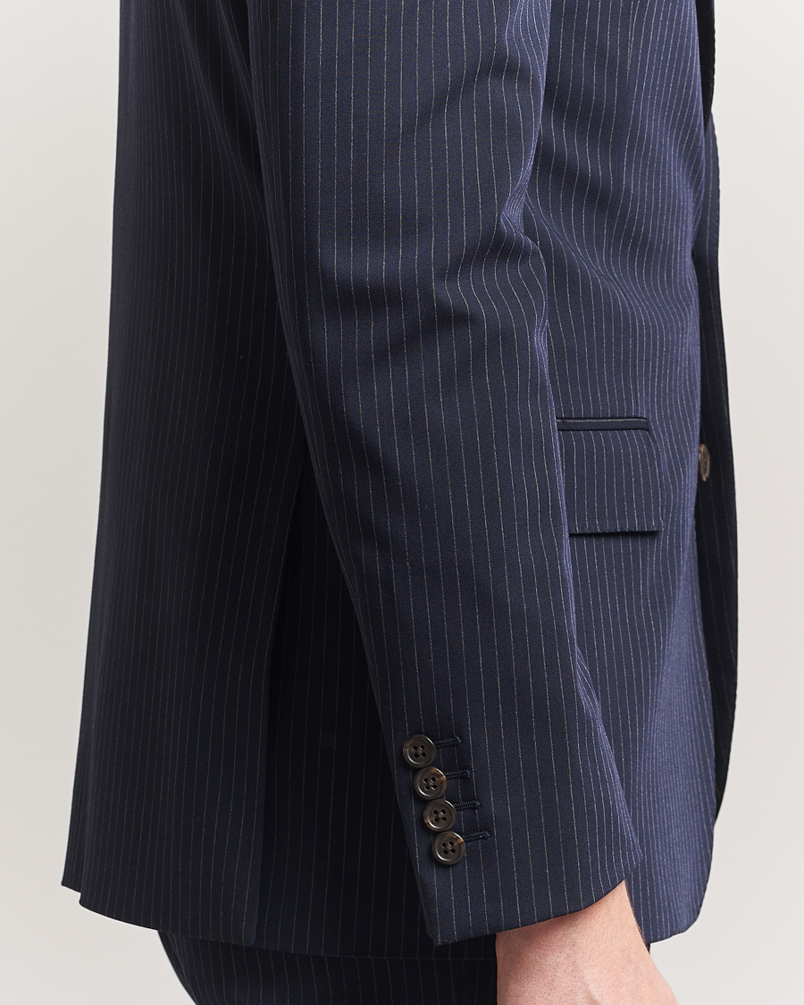 Herr | Kavajer | Polo Ralph Lauren | Twill Pinstriped Suit Jacket Navy/Grey
