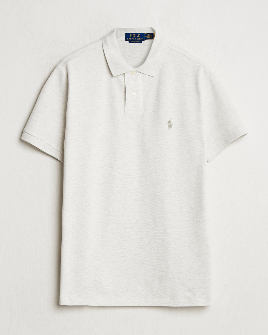 Herr | Pikéer | Polo Ralph Lauren | Custom Slim Fit Polo Soho Heather