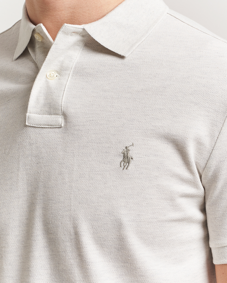 Herr | Pikéer | Polo Ralph Lauren | Custom Slim Fit Polo Soho Heather