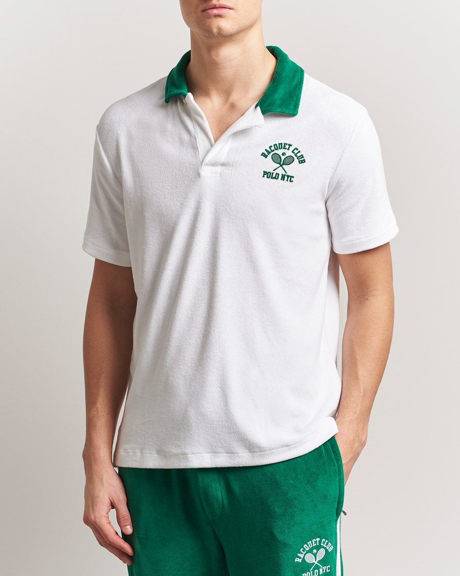 Herr | Pikéer | Polo Ralph Lauren | Short Sleeve Polo Shirt White