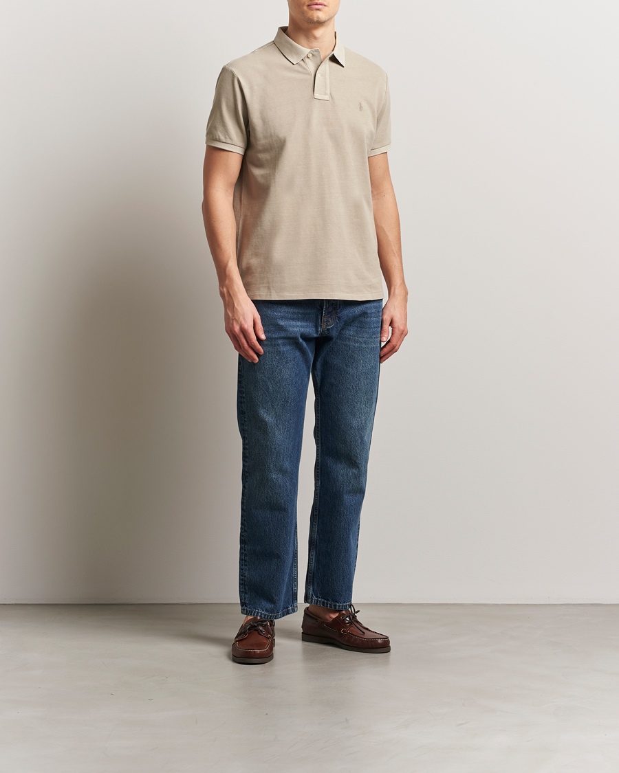 Herr | Pikéer | Polo Ralph Lauren | Custom Slim Fit Polo Olive