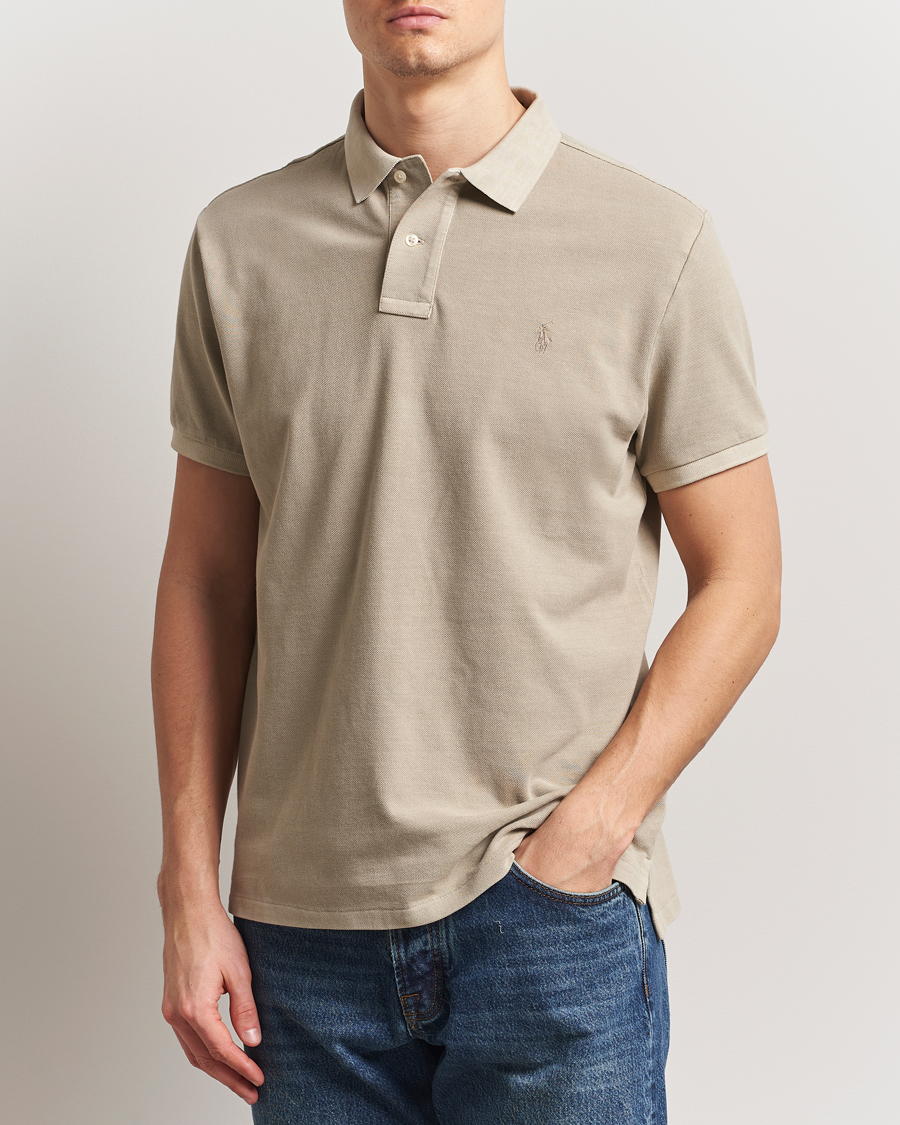 Herr | Pikéer | Polo Ralph Lauren | Custom Slim Fit Polo Olive