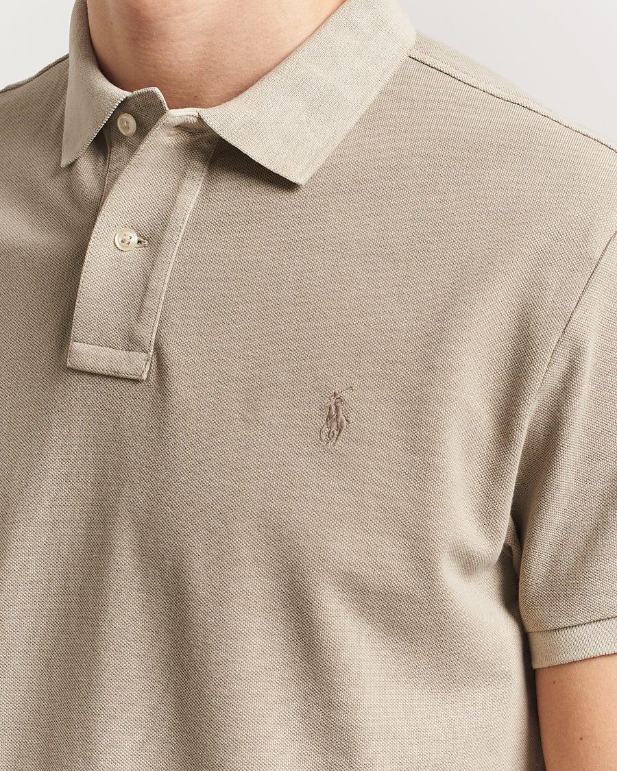 Herr | Pikéer | Polo Ralph Lauren | Custom Slim Fit Polo Olive