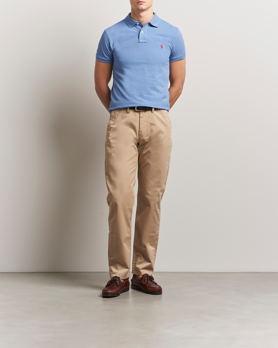 Herr | Pikéer | Polo Ralph Lauren | Slim Fit Polo Campus Blue