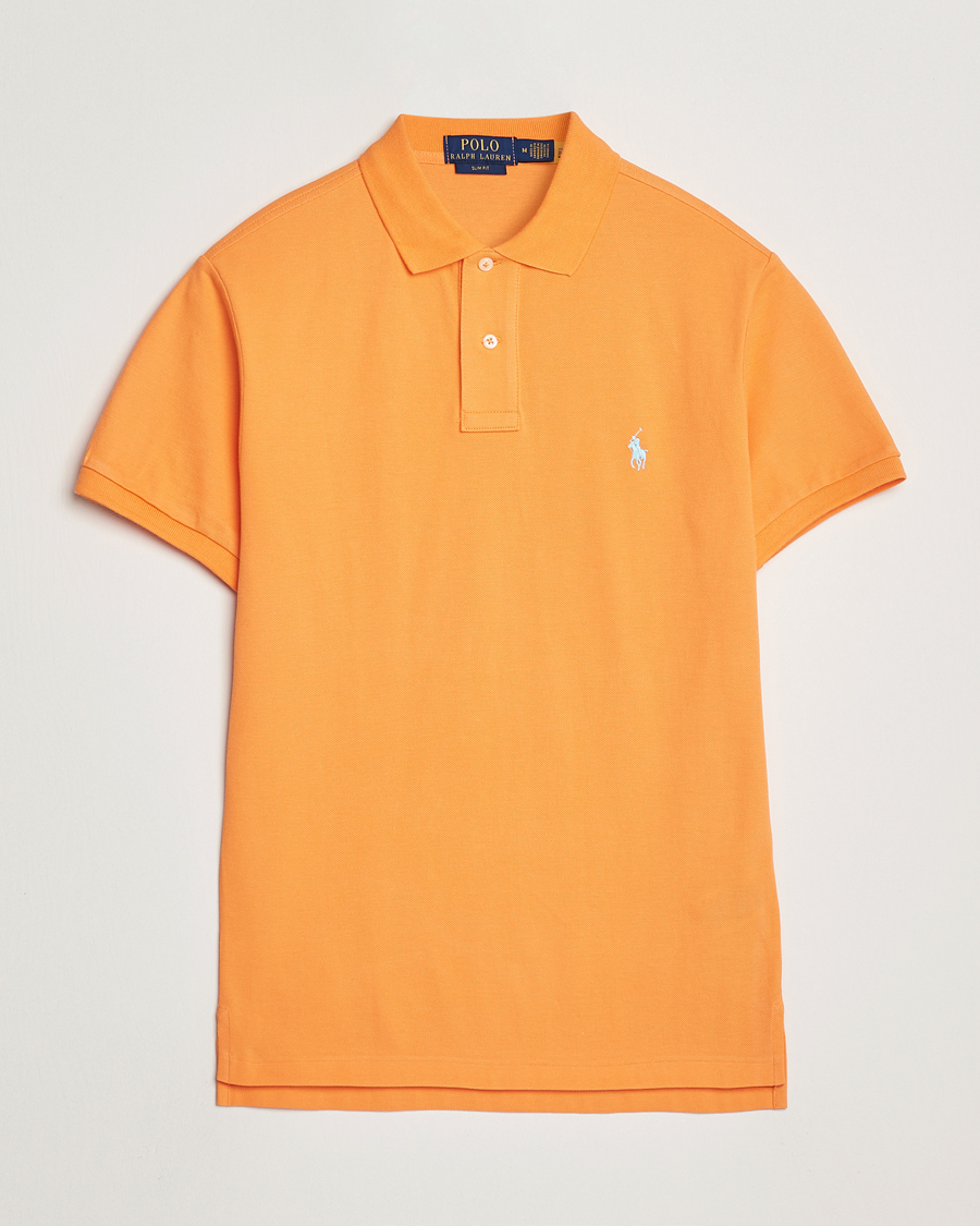 Herr | Pikéer | Polo Ralph Lauren | Slim Fit Polo Classic Peach