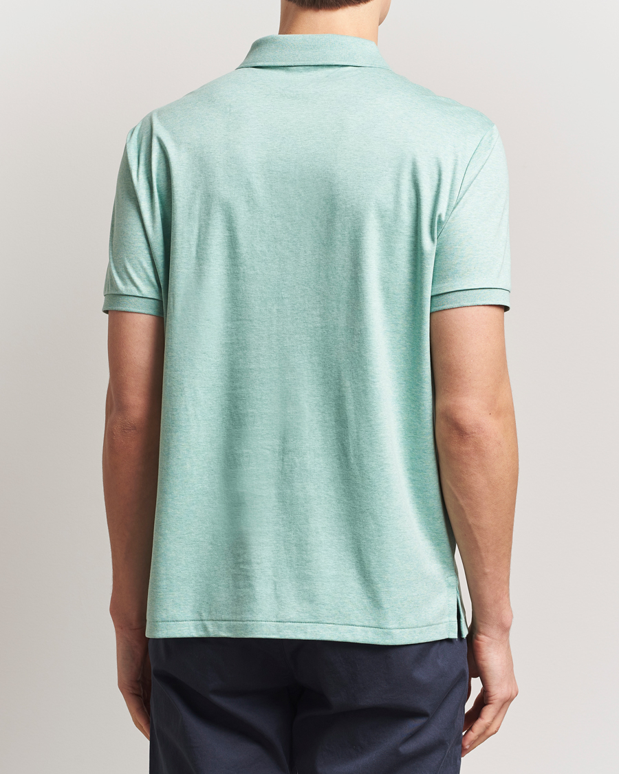 Herr | Pikéer | Polo Ralph Lauren | Luxury Pima Cotton Polo Celadon Heather