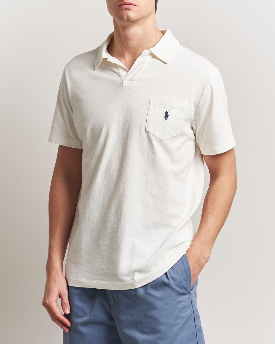 Herr | Pikéer | Polo Ralph Lauren | Johnny Cotton/Linen Polo Nevis