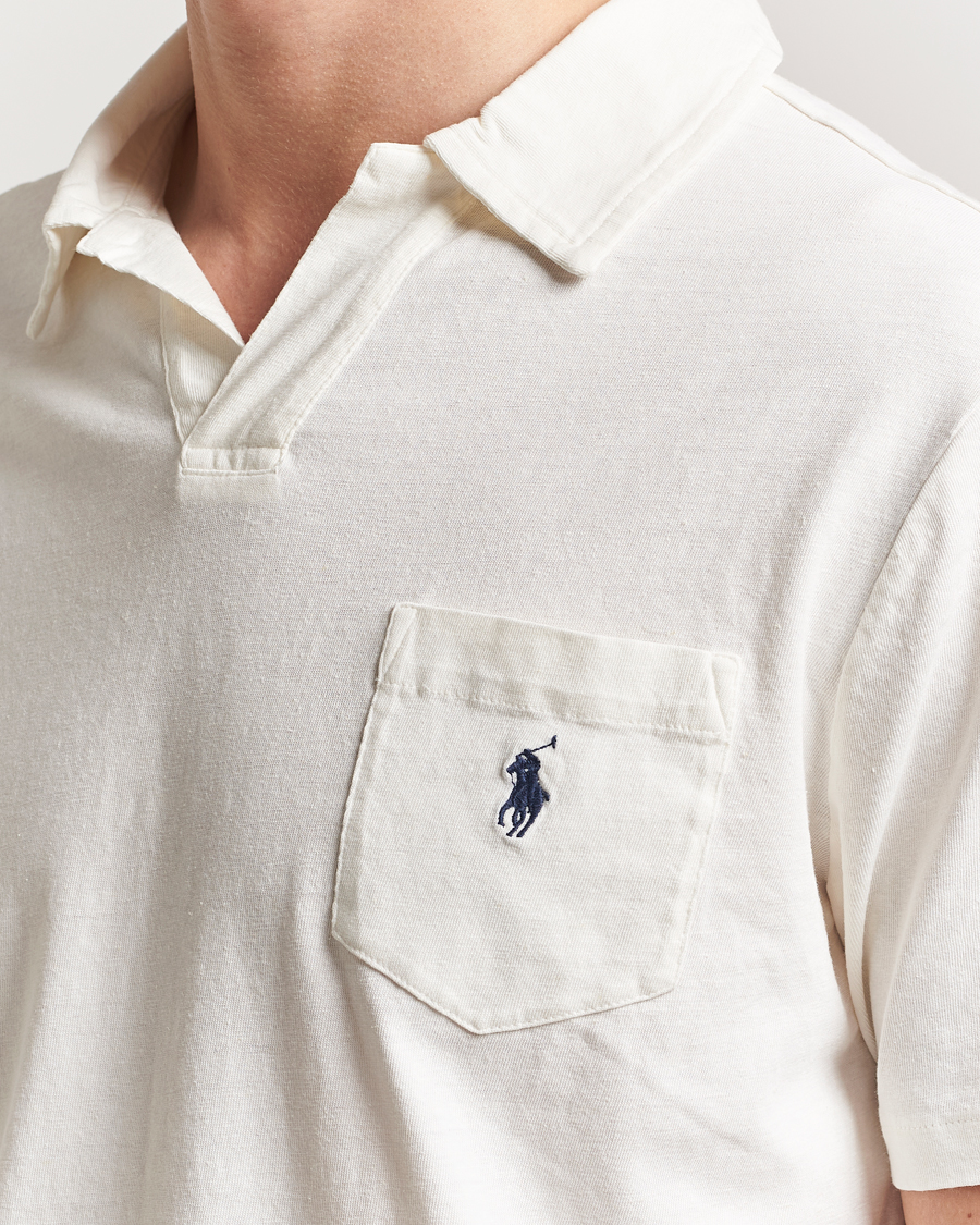 Herr | Pikéer | Polo Ralph Lauren | Johnny Cotton/Linen Polo Nevis