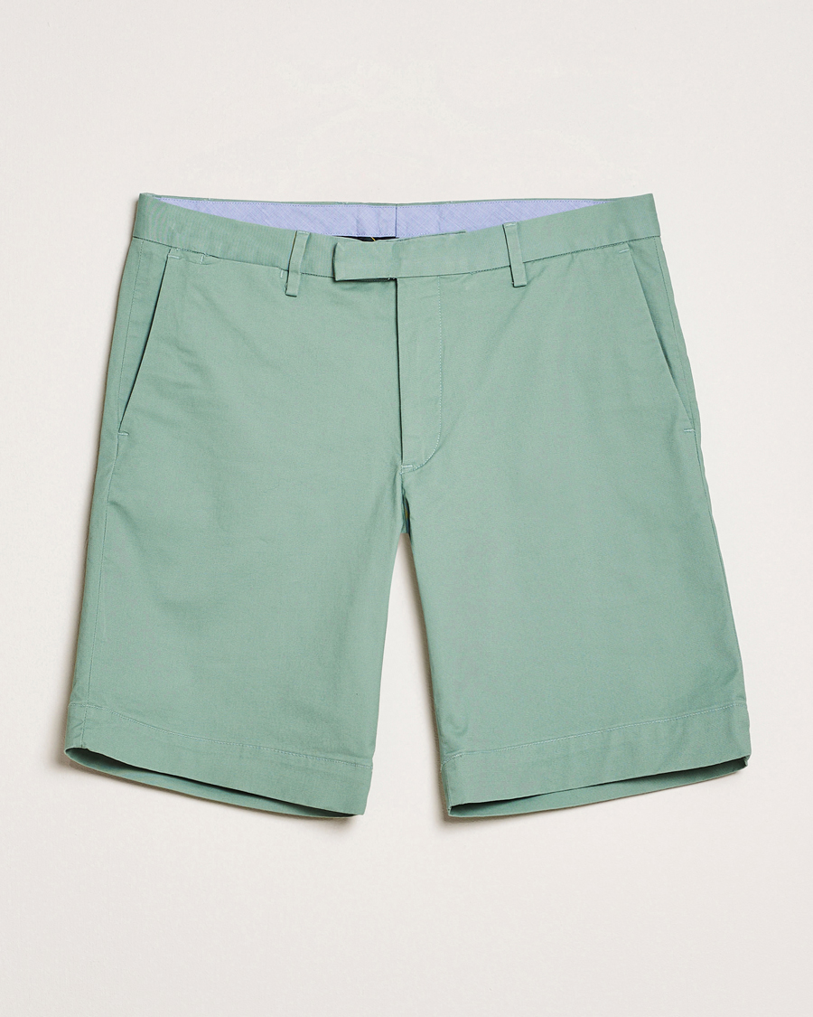 Herr | Shorts | Polo Ralph Lauren | Tailored Slim Fit Shorts Faded Mint