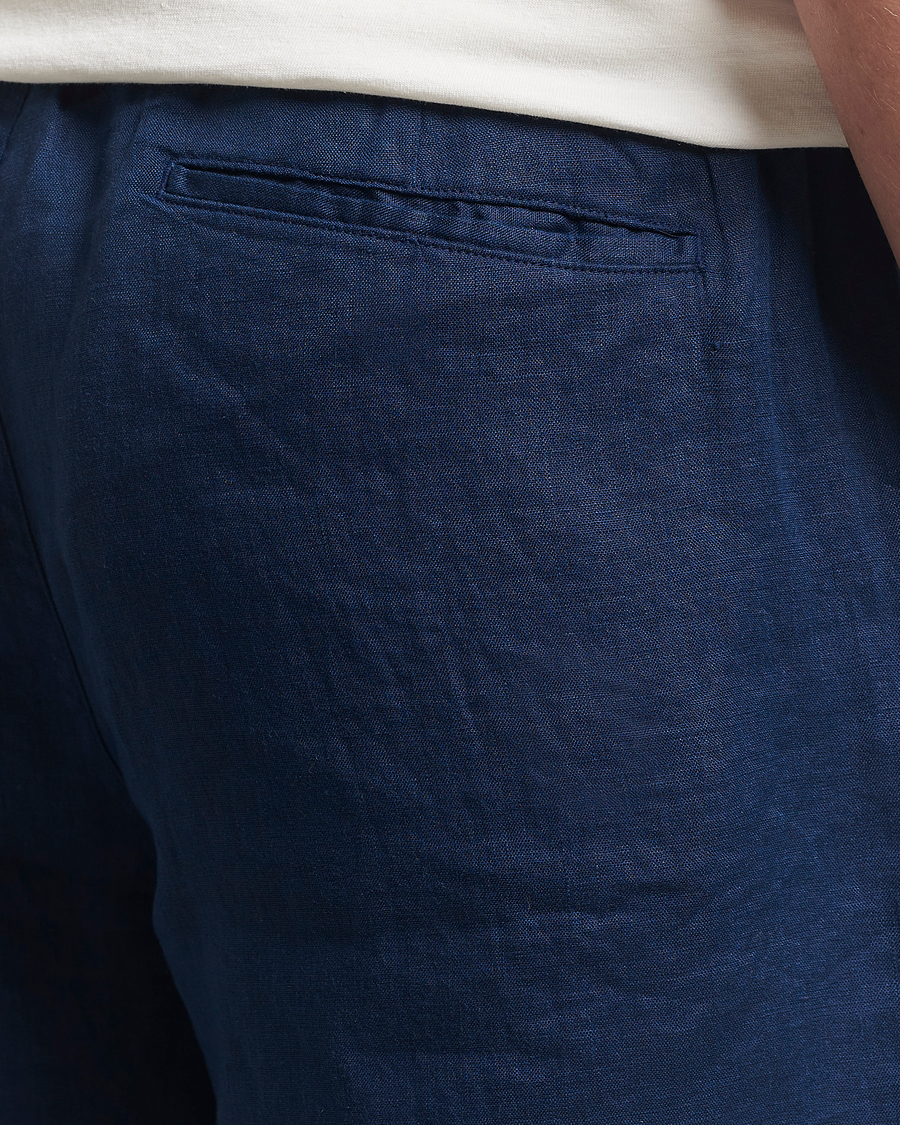 Herr | Shorts | Polo Ralph Lauren | Prepster Drawstring Linen Shorts Newport Navy