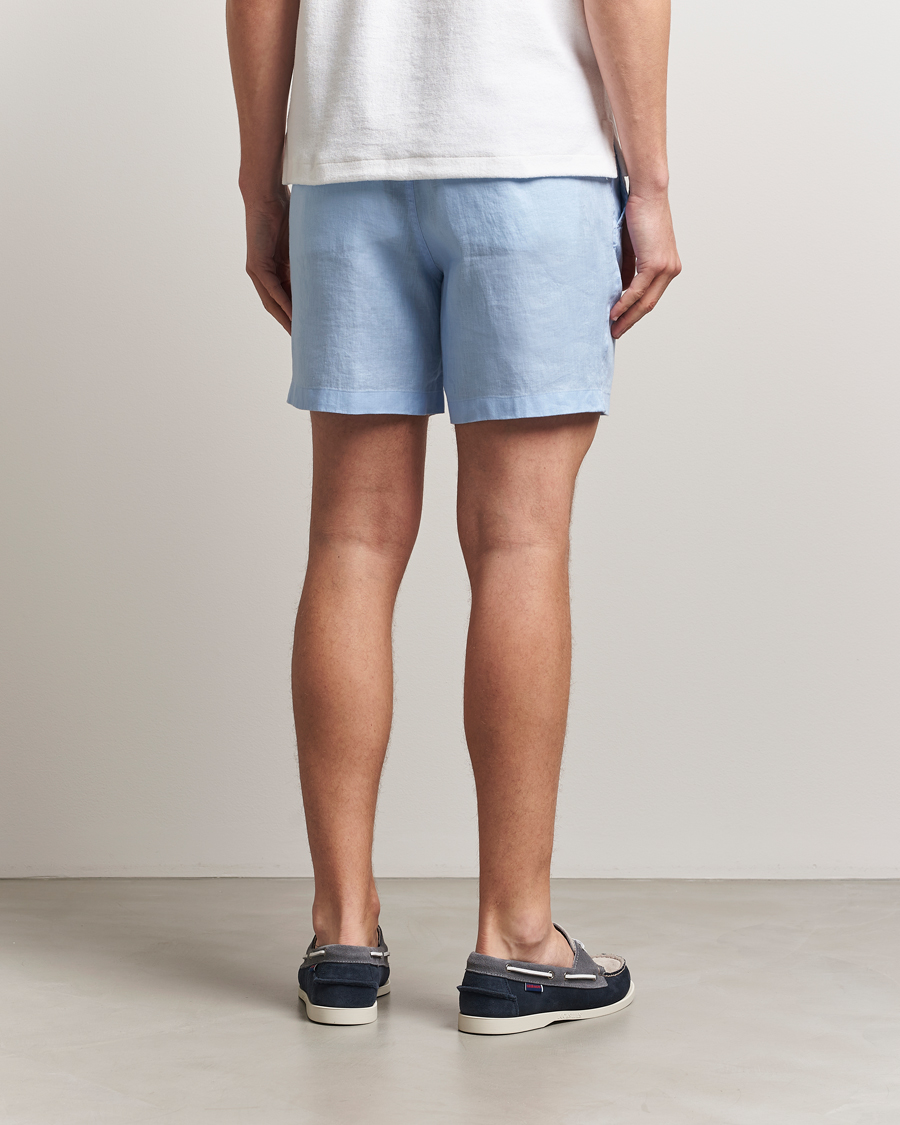 Herr | Shorts | Polo Ralph Lauren | Prepster Drawstring Linen Shorts Office Blue