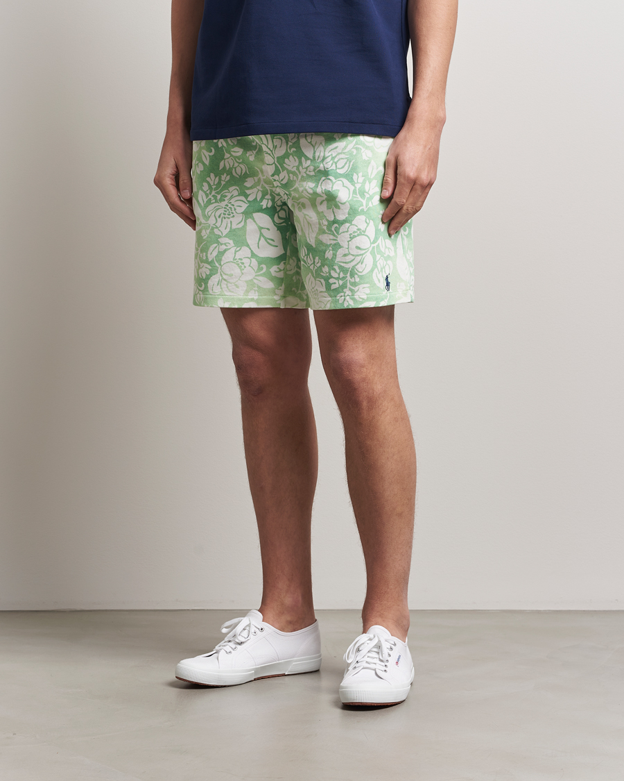 Herr | Shorts | Polo Ralph Lauren | Spa Terry Shorts Flower Pistacho