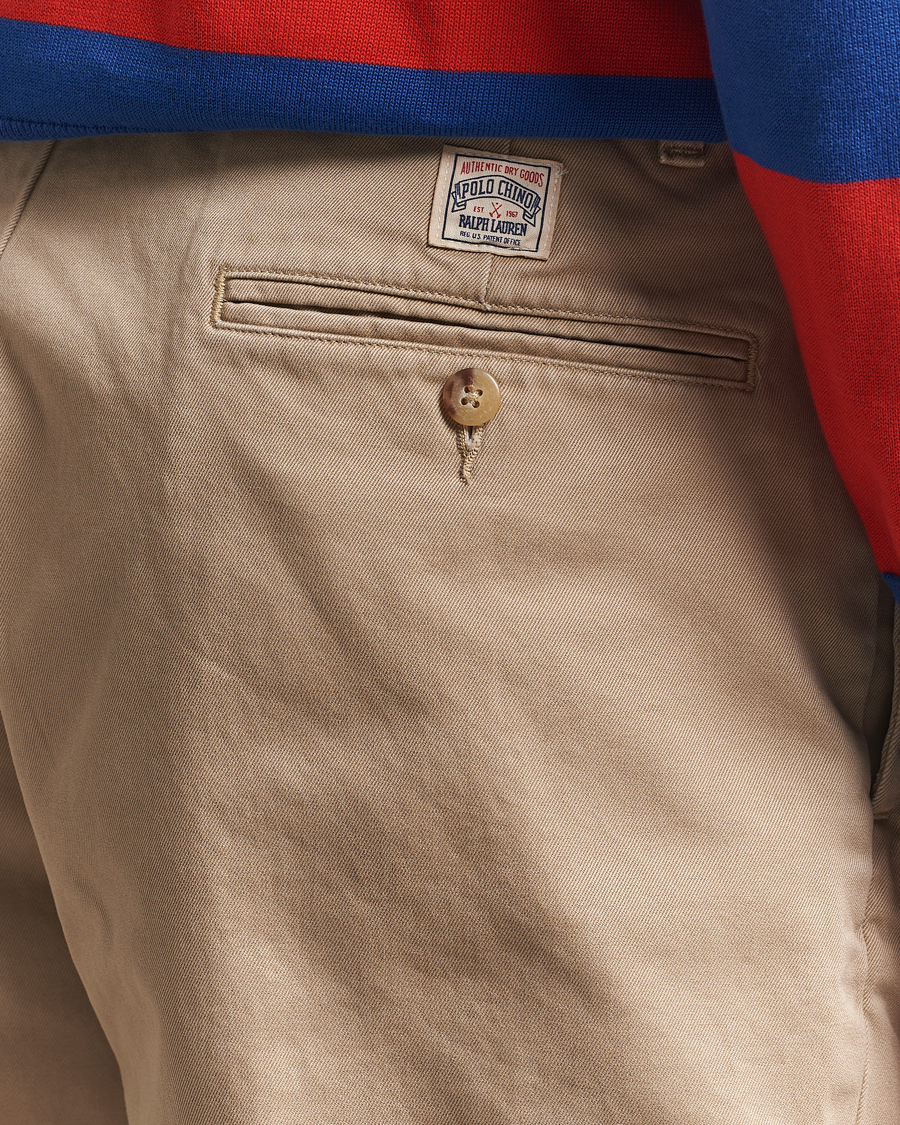 Herr | Shorts | Polo Ralph Lauren | Cormac Pleated Shorts RL Khaki