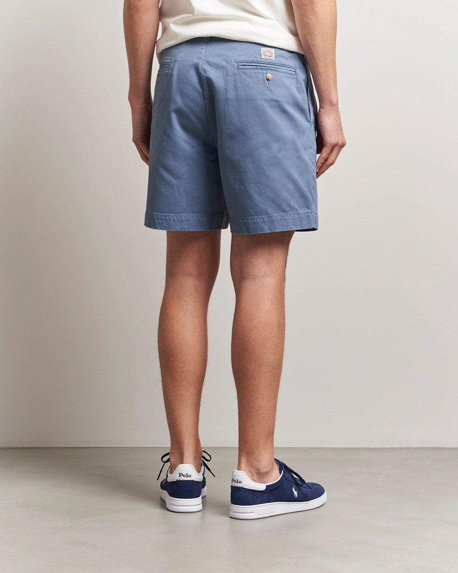Herr | Shorts | Polo Ralph Lauren | Cormac Pleated Shorts Capri Blue