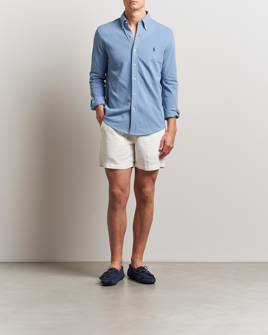 Herr | Shorts | Polo Ralph Lauren | Prepster Linen Shorts Deckwash White