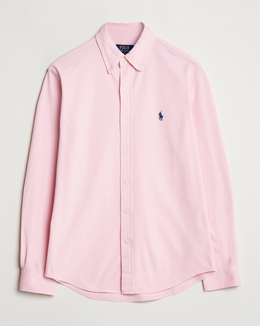 Herr | Skjortor | Polo Ralph Lauren | Featherweight Mesh Shirt Garden Pink