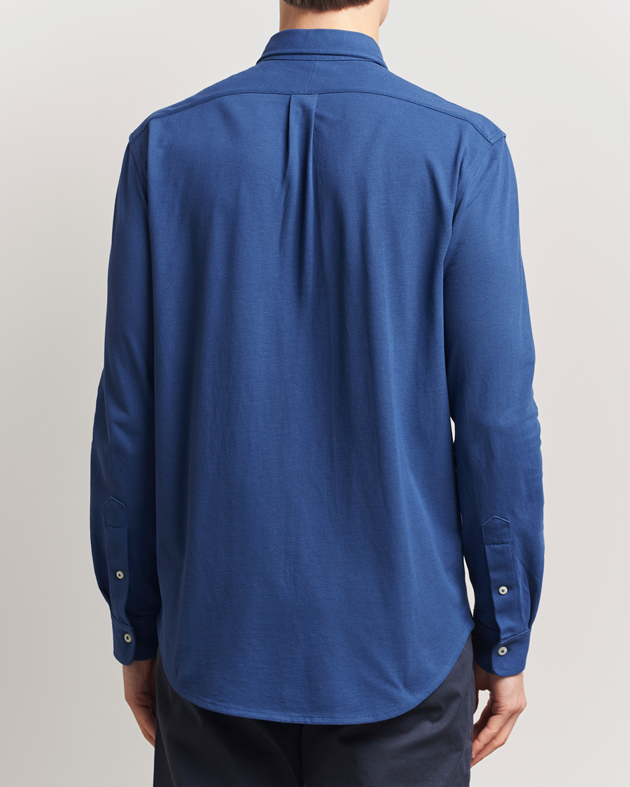 Herr | Skjortor | Polo Ralph Lauren | Featherweight Mesh Shirt Annapolis Blue