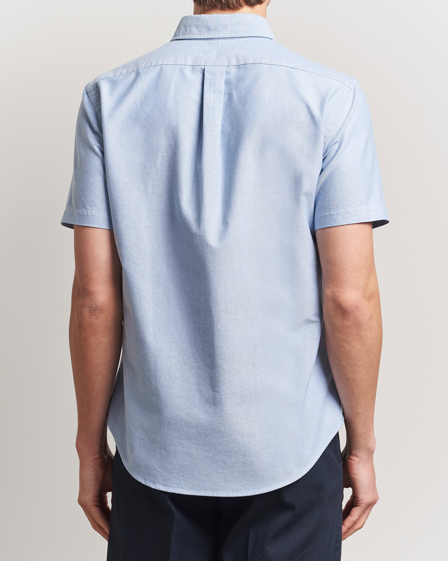 Herr | Skjortor | Polo Ralph Lauren | Short Sleeve Oxford Shirt Blue