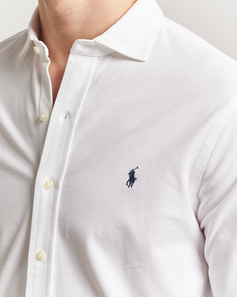 Herr | Skjortor | Polo Ralph Lauren | Cotton Long Sleeve Shirt White