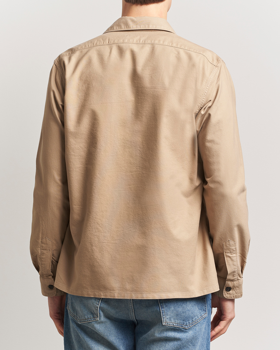 Herr | Skjortor | Polo Ralph Lauren | Full Zip Overshirt Surrey Tan