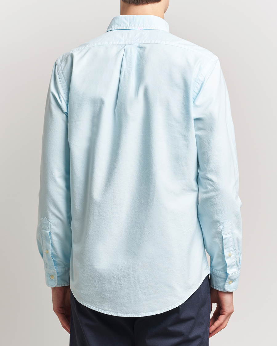 Herr | Skjortor | Polo Ralph Lauren | Custom Fit Dyed Oxford Shirt Sky