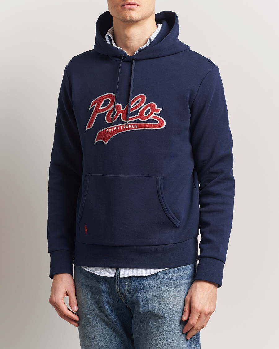 Herr | Tröjor | Polo Ralph Lauren | Double Knit Hoodie Cruise Navy