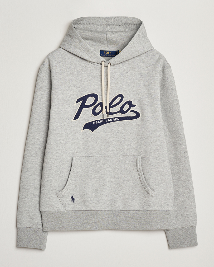 Herr | Tröjor | Polo Ralph Lauren | Double Knit Hoodie Andover Heather