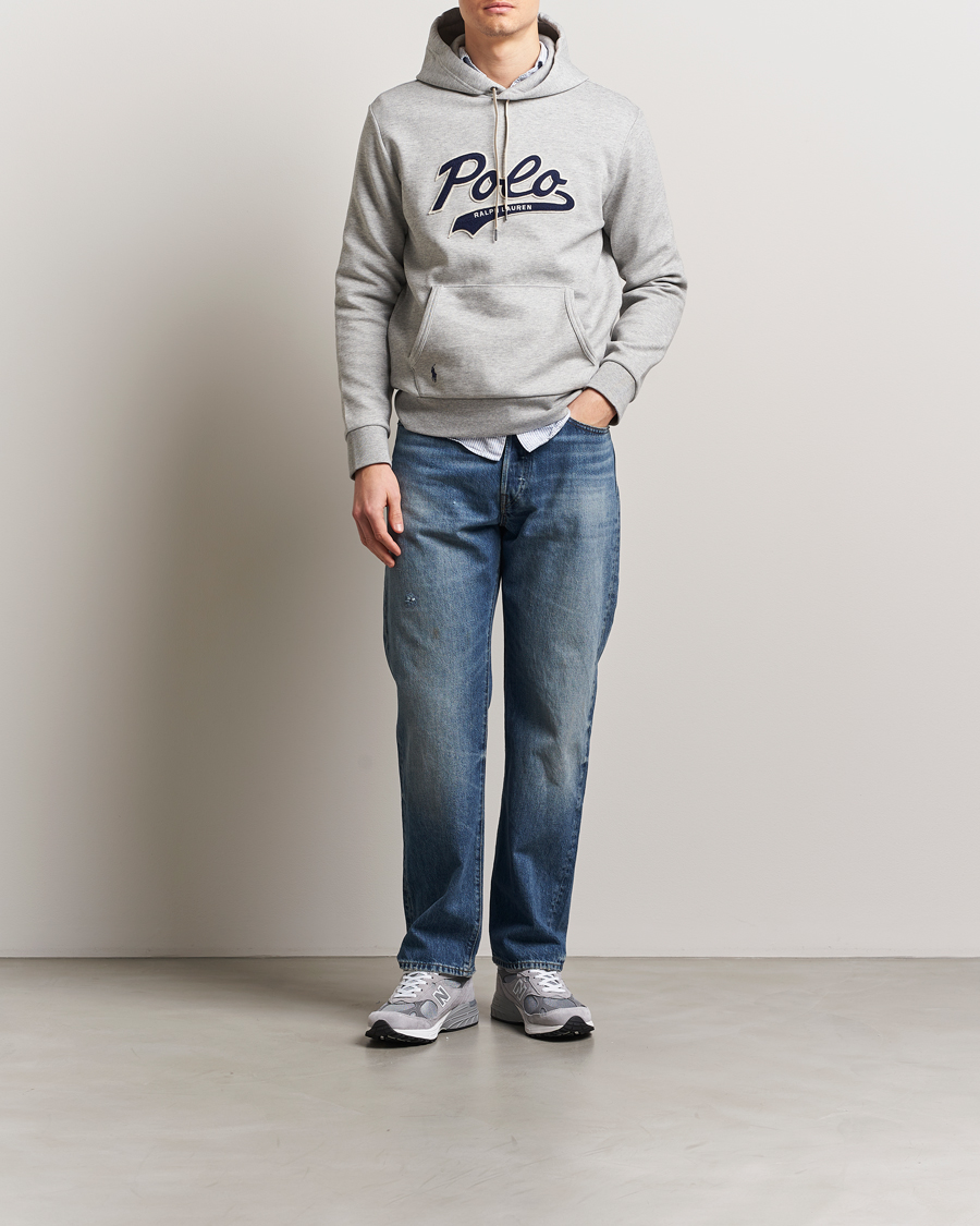 Herr | Tröjor | Polo Ralph Lauren | Double Knit Hoodie Andover Heather
