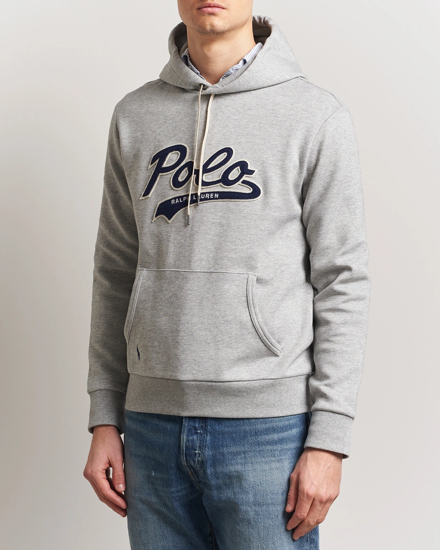 Herr | Tröjor | Polo Ralph Lauren | Double Knit Hoodie Andover Heather