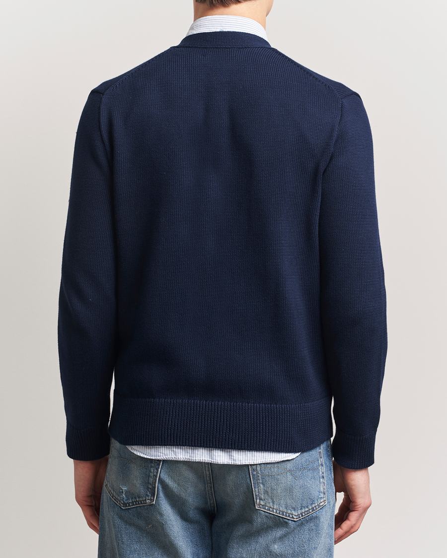 Herr | Tröjor | Polo Ralph Lauren | Cotton Cardigan Hunter Navy