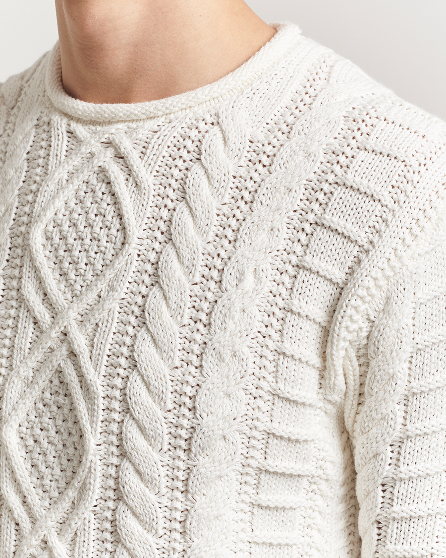 Herr | Tröjor | Polo Ralph Lauren | Cotton Pullover Deckwash White