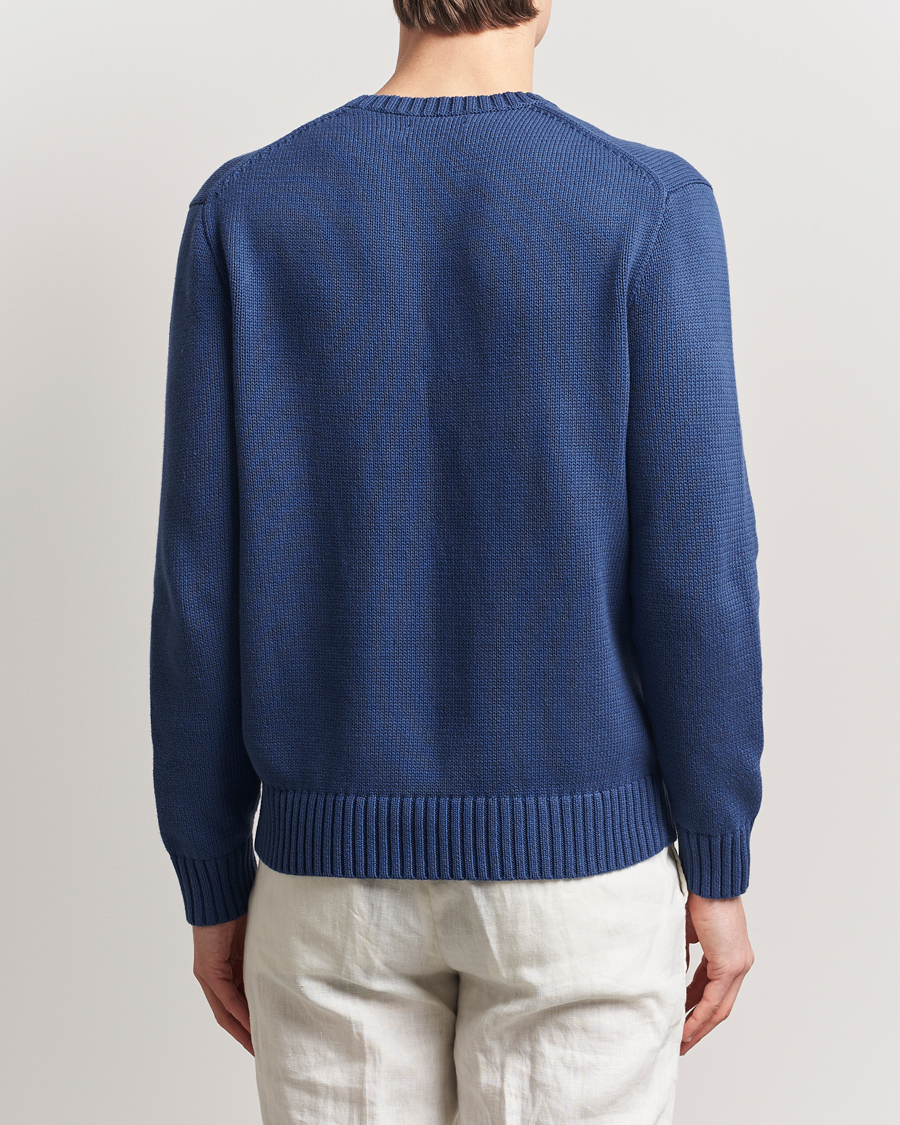 Herr | Tröjor | Polo Ralph Lauren | Bear Knitted Sweater Light Navy
