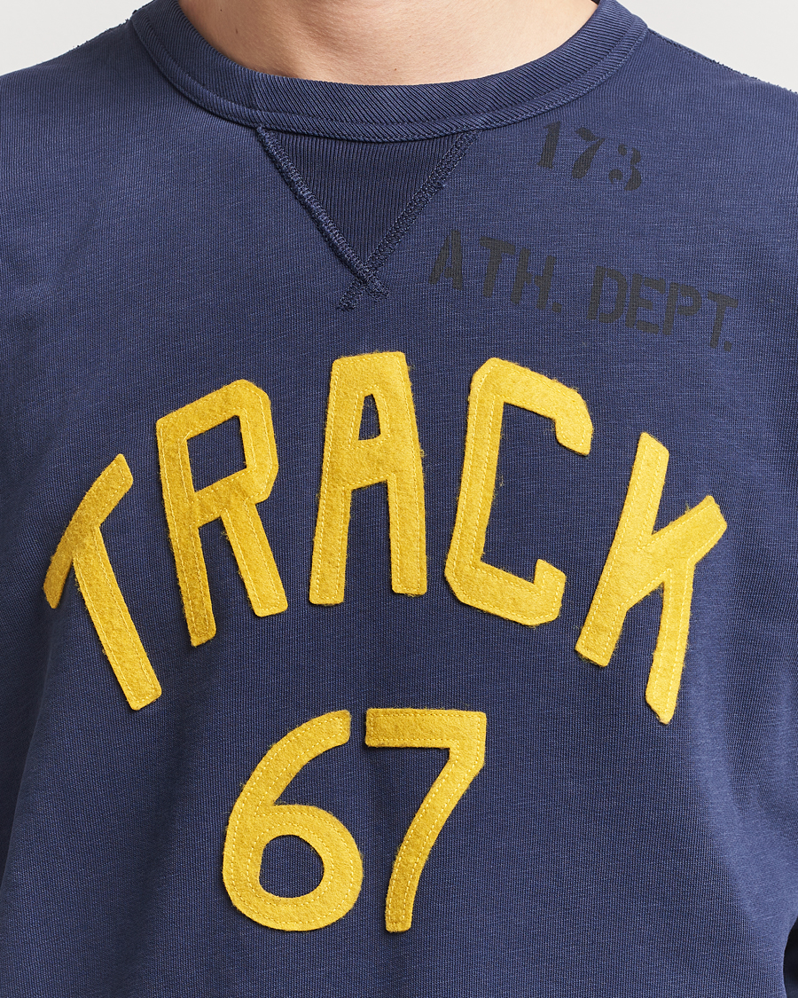 Herr | Tröjor | Polo Ralph Lauren | Vintage Crew Neck Sweatshirt Newport Navy