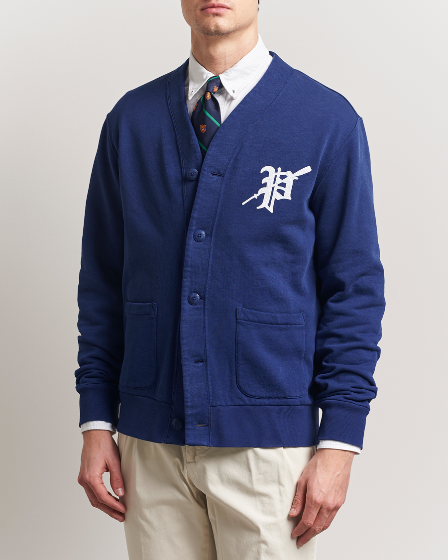Herr | Tröjor | Polo Ralph Lauren | Vintage Fleece Cardigan Fall Royal