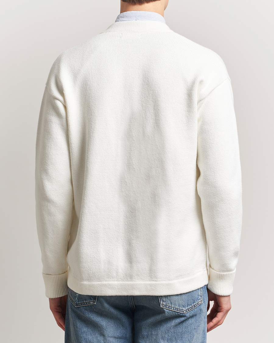 Herr | Tröjor | Polo Ralph Lauren | P Wing Cotton Cardigan Cream