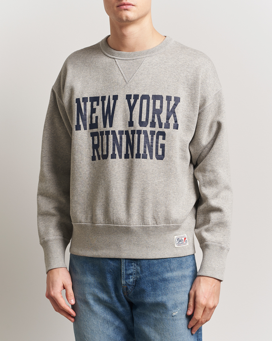 Herr | Tröjor | Polo Ralph Lauren | NYC Running Fleece Sweatshirt Dark Sport Heather