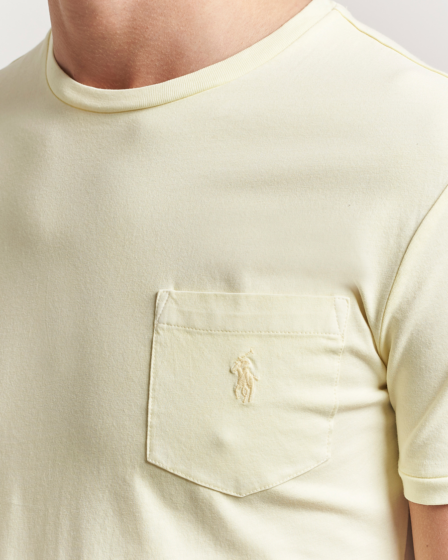 Herr | T-Shirts | Polo Ralph Lauren | Crew Neck Pocket T-Shirt Lime