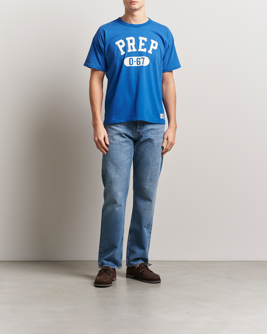 Herr | T-Shirts | Polo Ralph Lauren | Vintage Crew Neck T-Shirt Heritage Blue