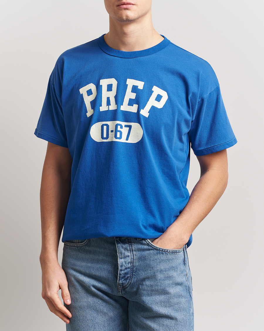 Herr | T-Shirts | Polo Ralph Lauren | Vintage Crew Neck T-Shirt Heritage Blue