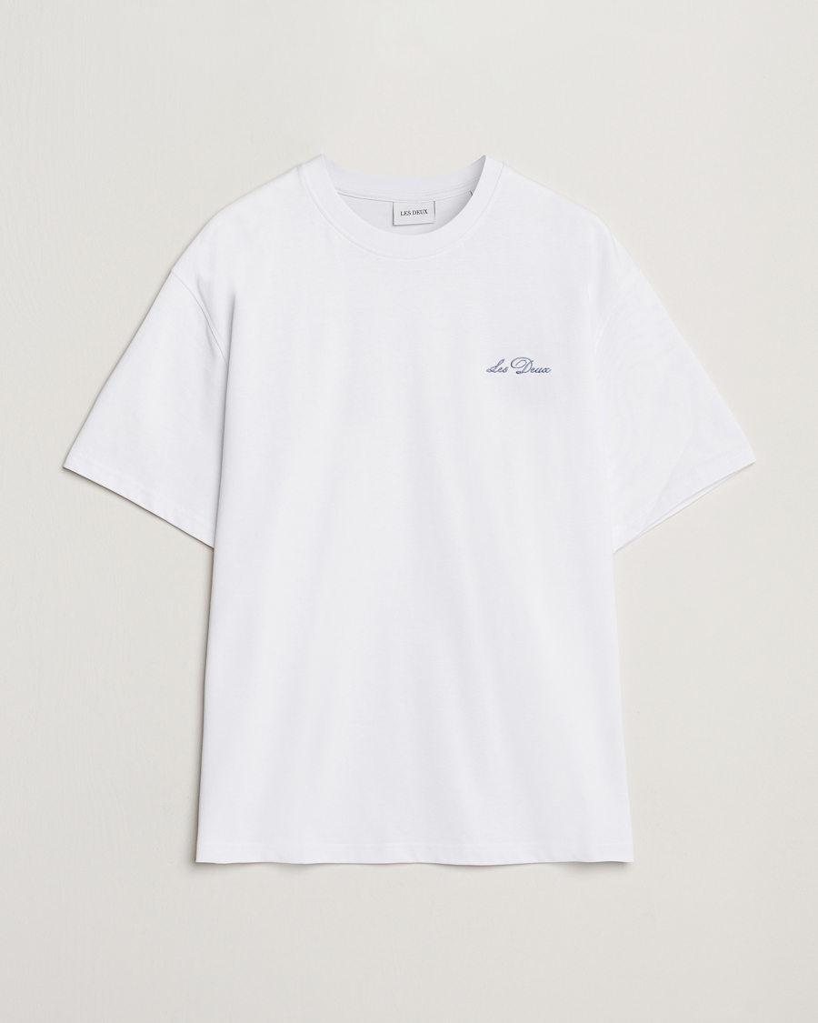Herr | T-Shirts | LES DEUX | Crew T-Shirt White
