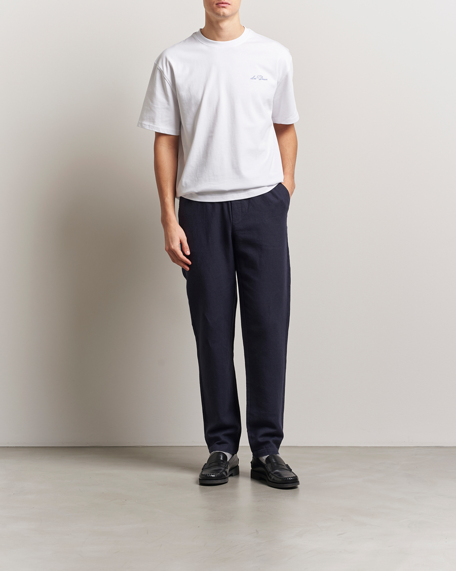 Herr | T-Shirts | LES DEUX | Crew T-Shirt White