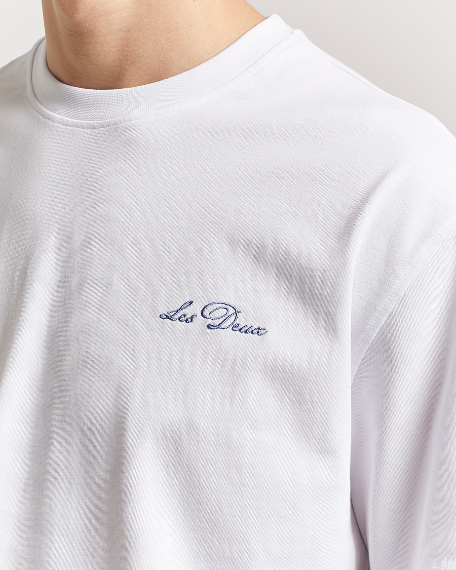 Herr | T-Shirts | LES DEUX | Crew T-Shirt White